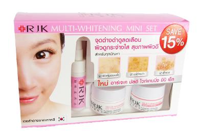 RJK Multi-Whitening Mini Set อาร์เจเค มัลติ ไวท์เทนนิ่ง มินิ เซ็ท